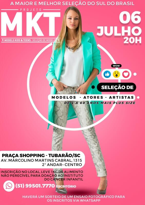 SELEÇÃO EM TUBARÃO